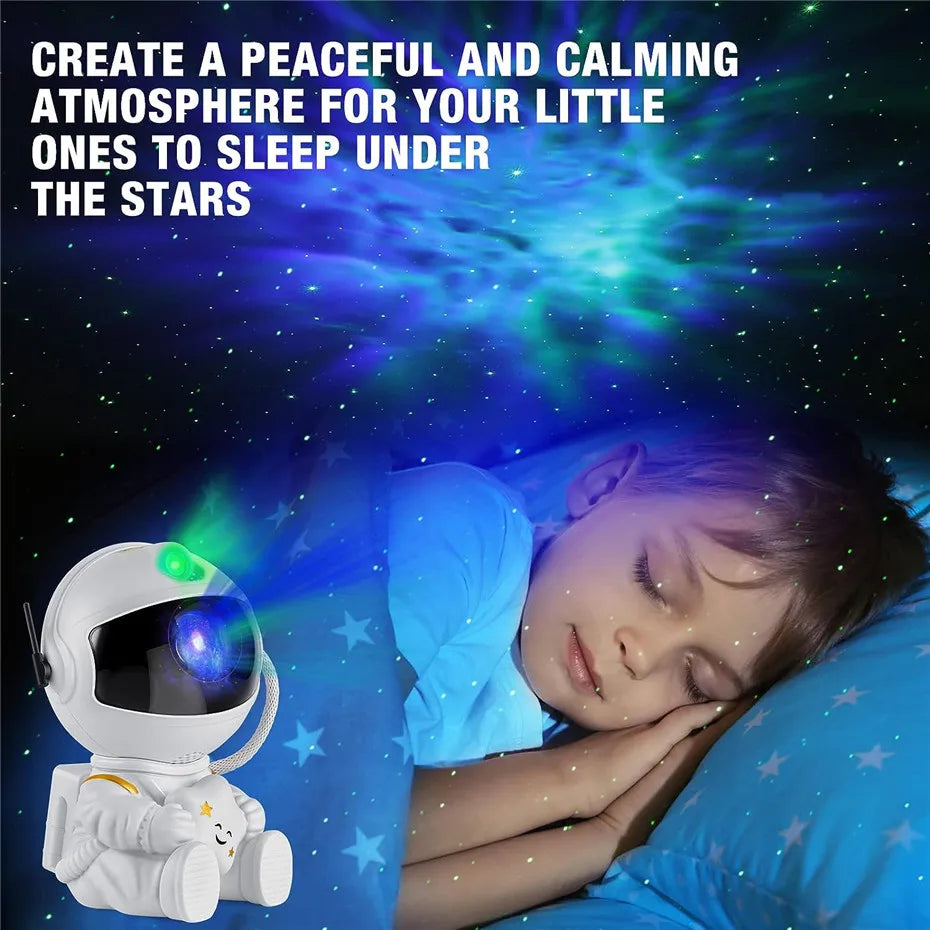 Star Projector Galaxy Night Light Astronaut Space Projector