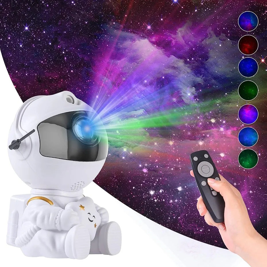 Star Projector Galaxy Night Light Astronaut Space Projector