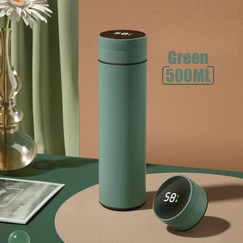 500ML Temperature Display Thermos Cup Stainless Steel