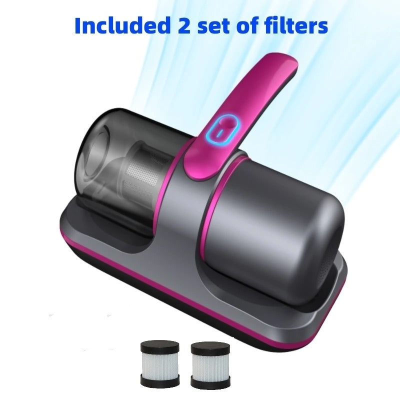 Wireless Vacuum Cleaner UV-C Bed Dust Remover Cleaning Sofa