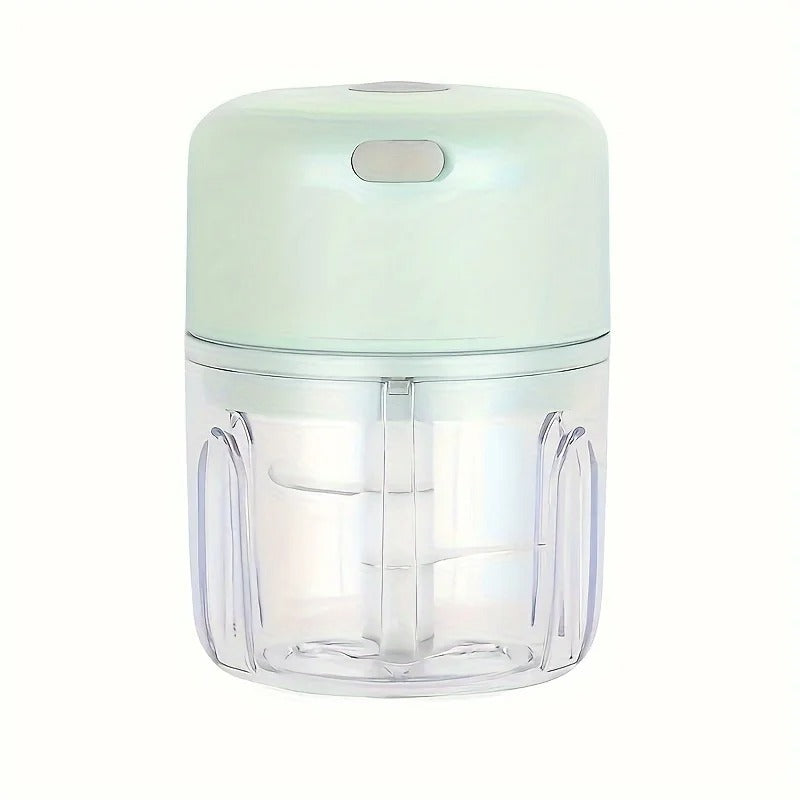 Electric Kitchen Food Chopper Mini Garlic Masher Crusher USB Portable