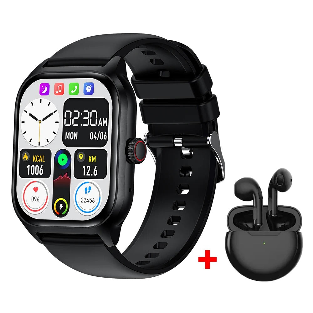 Call Smartwatch 2024 Touch Dial Music Fitness Tracker Sports Watches