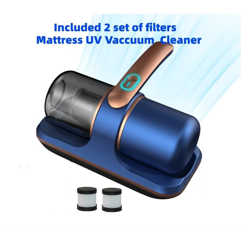 Wireless Vacuum Cleaner UV-C Bed Dust Remover Cleaning Sofa