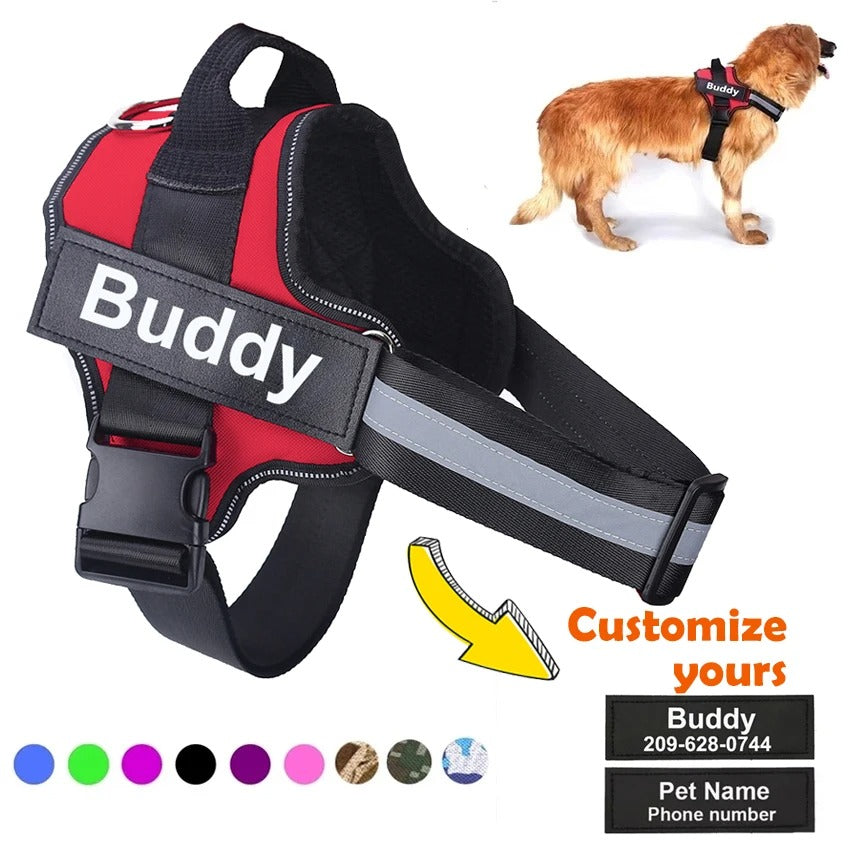 Pet Harness Vest For Small Large Dog outdoor Walk Training Accessories