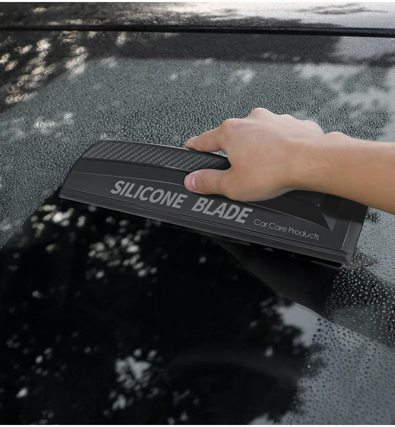 Non-Scratch Soft Silicone Handy Squeegee Car