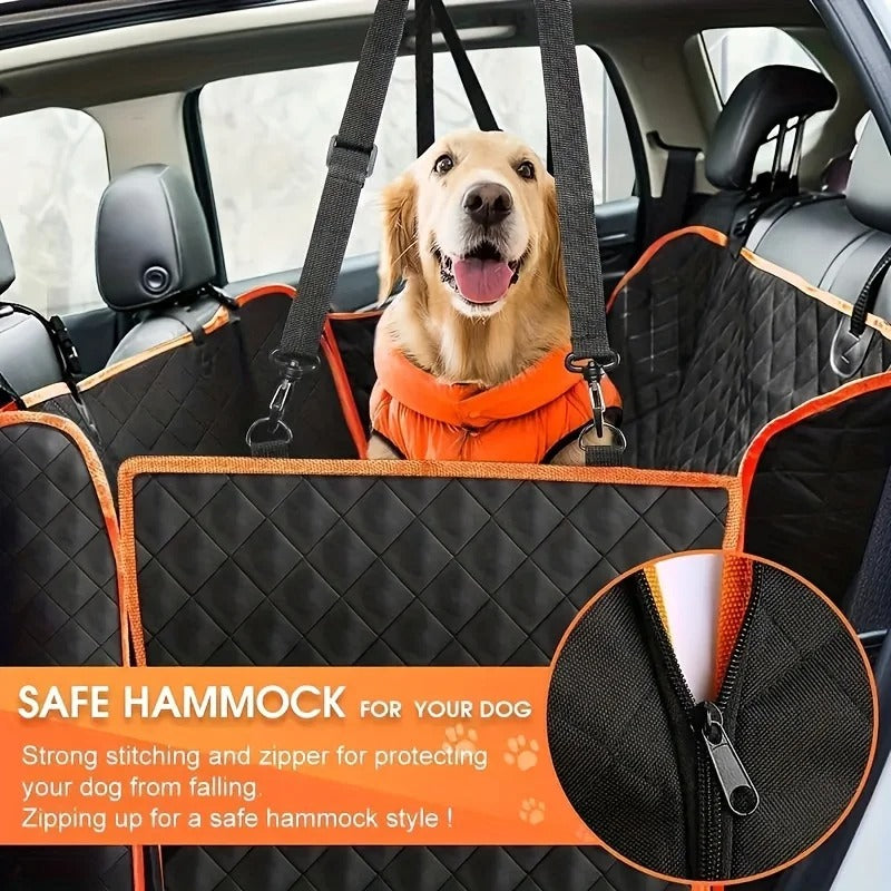 Ideal Car seat Cover, Waterproof, Scratch-Resistant Dog Hammock Cover!