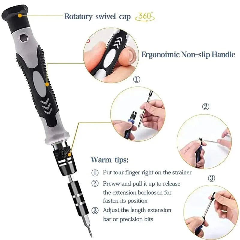 NEW precision screwdriver 115-in-1 set multifunctional professional