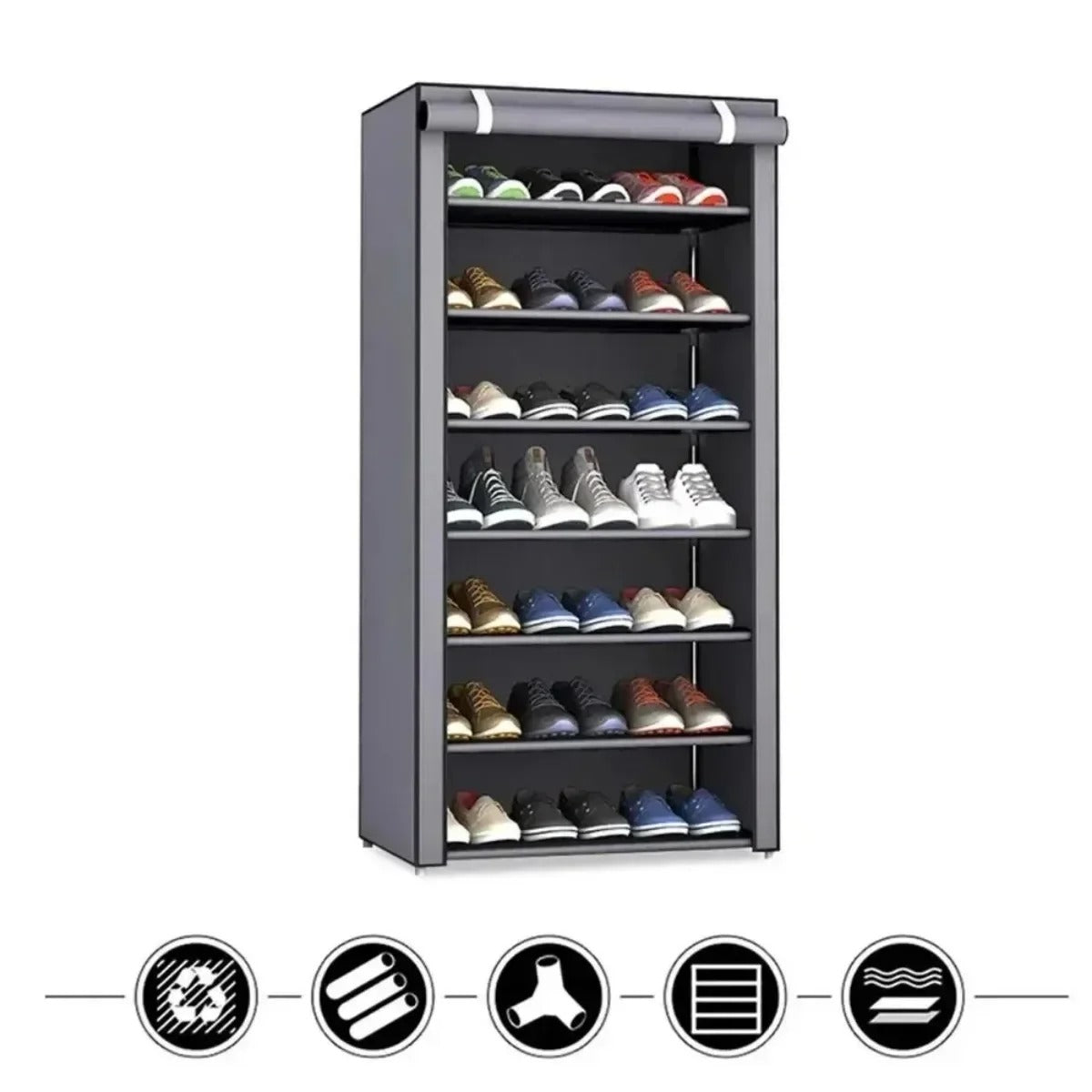 Dustproof Shoe Storage Rack Organizer Multilayer