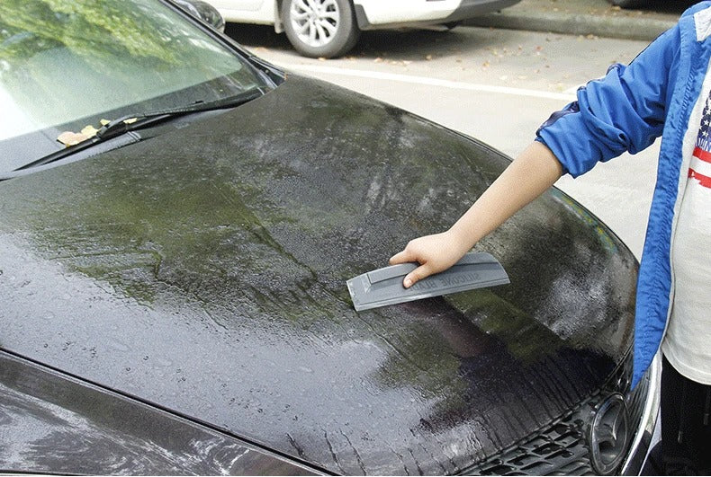 Non-Scratch Soft Silicone Handy Squeegee Car