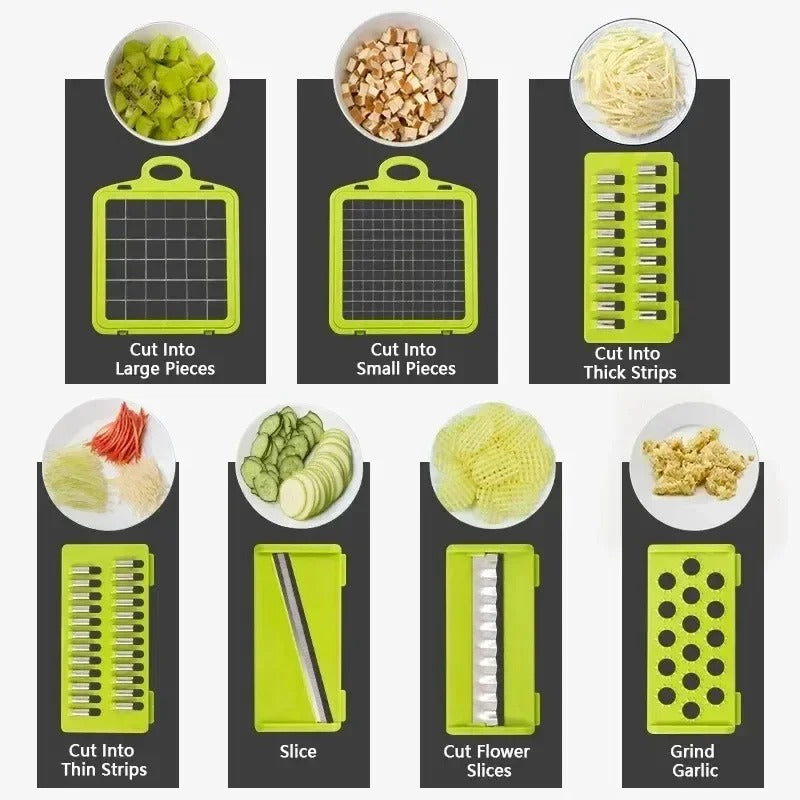 Multifunctional Vegetable Chopper Handle Food Vegetable