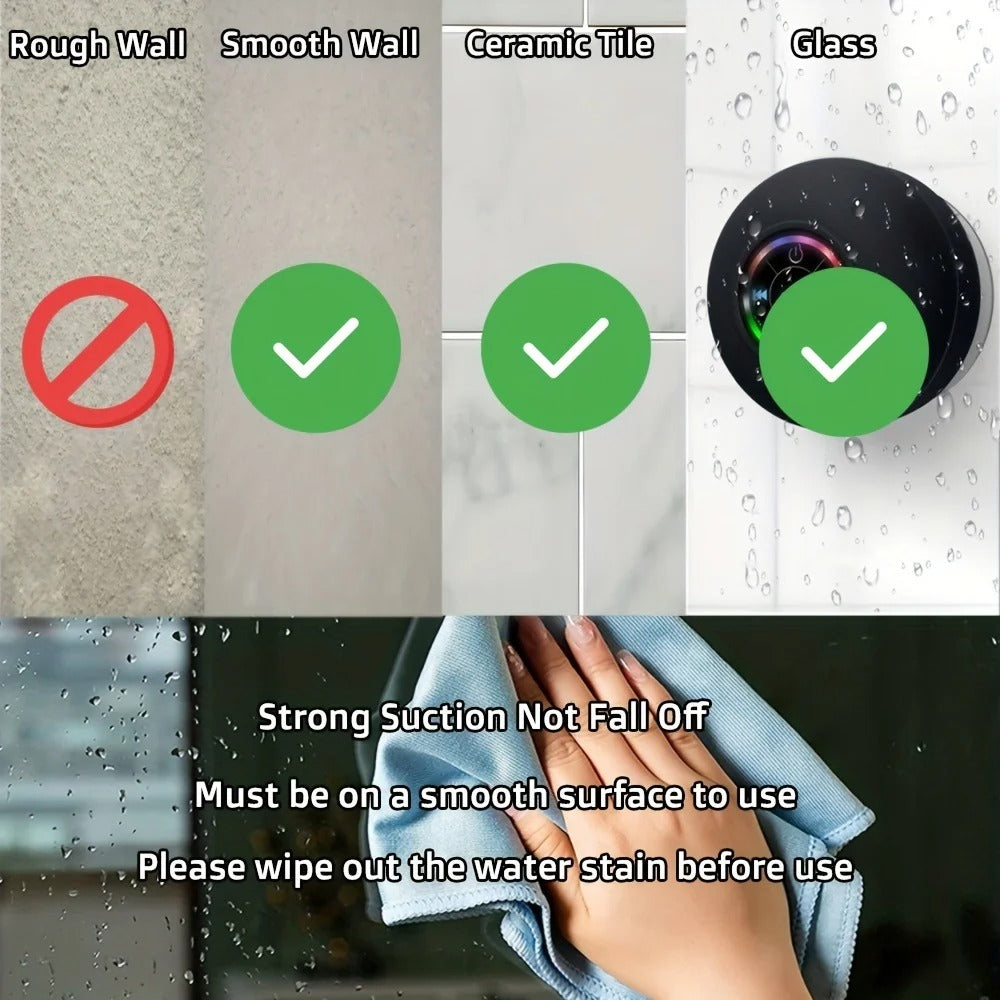 New Bathroom waterproof wireless Bluetooth speaker