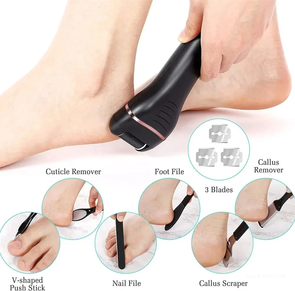 Electric Grinding Tool Dead Hard Skin Callus Remover for Heels, Foot Care