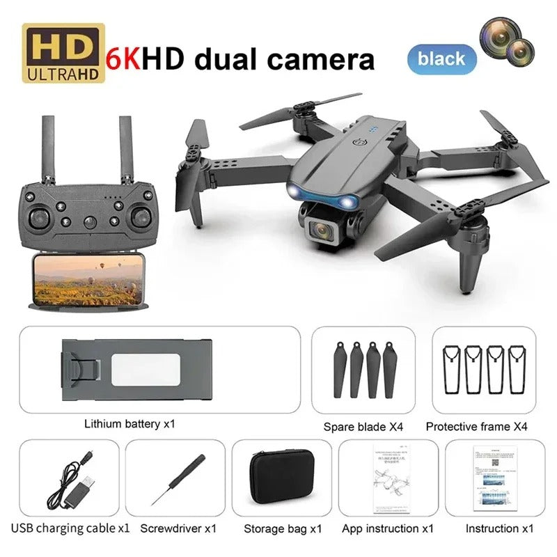 E99 Pro Drone Quadcopter HD 8K Photography UAV