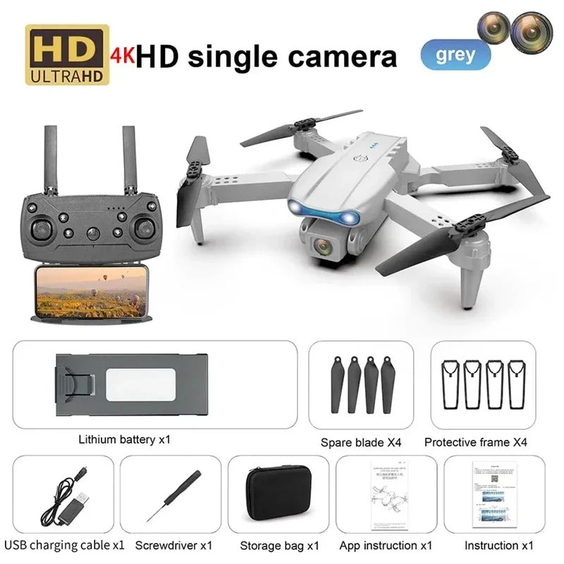 E99 Pro Drone Quadcopter HD 8K Photography UAV