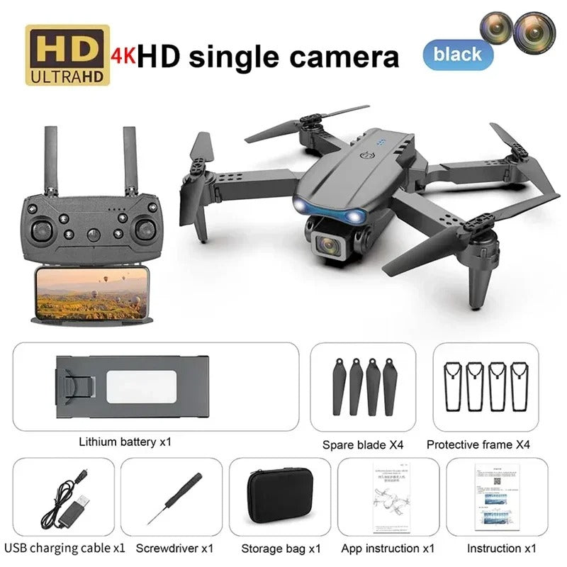 E99 Pro Drone Quadcopter HD 8K Photography UAV