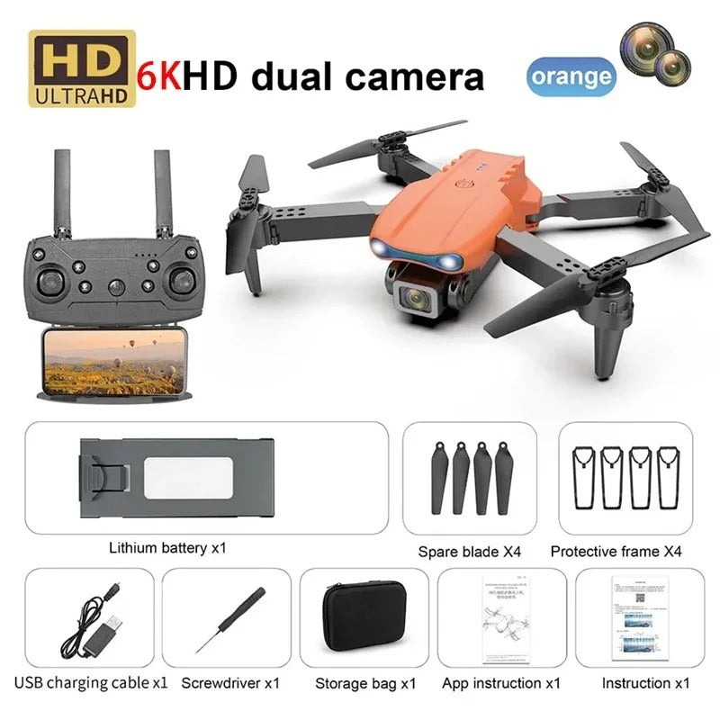 E99 Pro Drone Quadcopter HD 8K Photography UAV